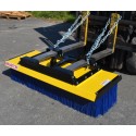 Balai pousseur pour chariot élévateur f 1000mm 12 rangées de brosses