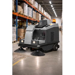 Balayeuse autoportée électrique Lavor SWL R 1000 ET avec 4 batteries et chargeur inclus