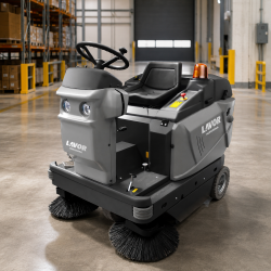 Balayeuse autoportée électrique Lavor SWL R1100 ET avec batterie et chargeur inclus