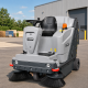 Balayeuse autoportée diesel Lavor SWL R 1200 DT Bin-Up avec moteur Kubota