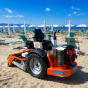 Nettoyeur de plage thermique homme à bord – largeur 100 cm – rendement 6 000 m²/h